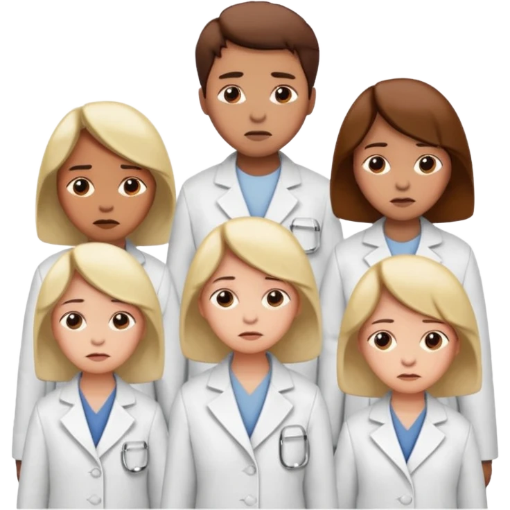 "Pod 1", a group of people, are sad emoji