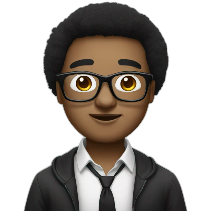 Panda big ass glasses emoji
