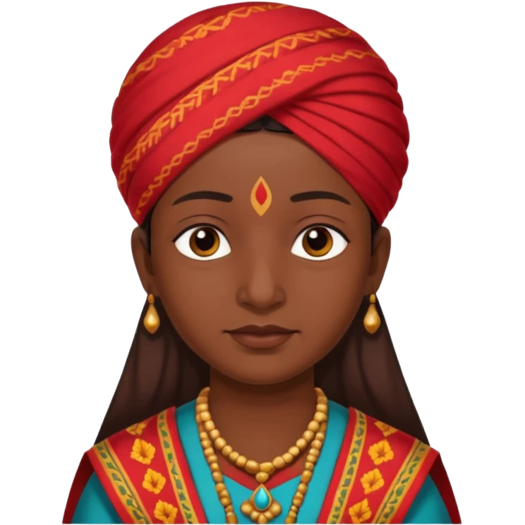 A indian emoji
