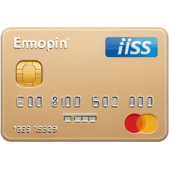 bank card beige emoji