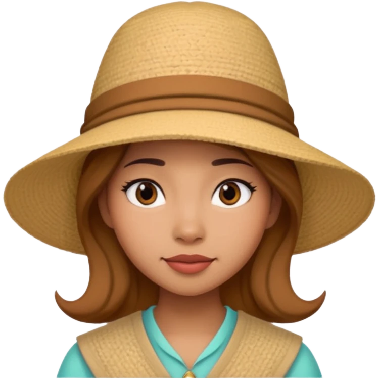 Disney raya with her hat emoji