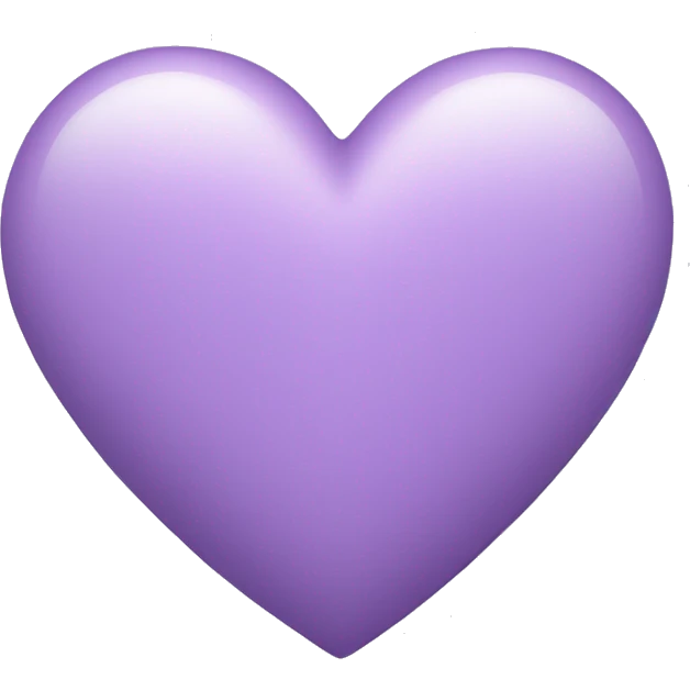 light purple heart emoji