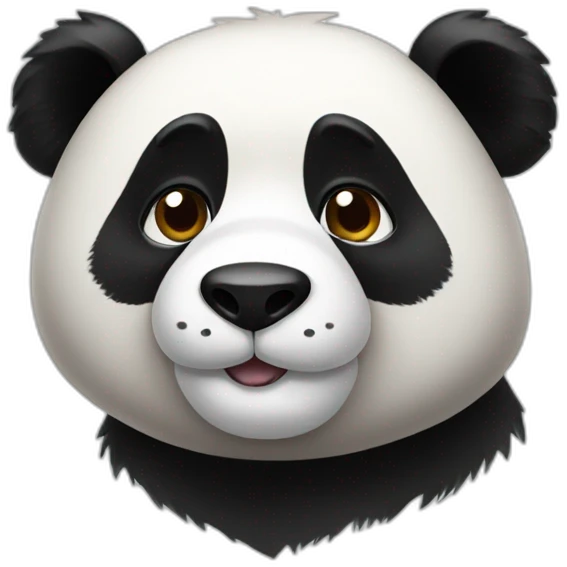 panda roux emoji