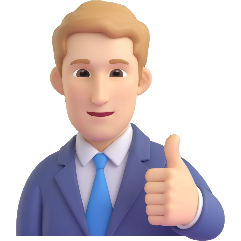 Bobby Fischer giving a thumbs up emoji