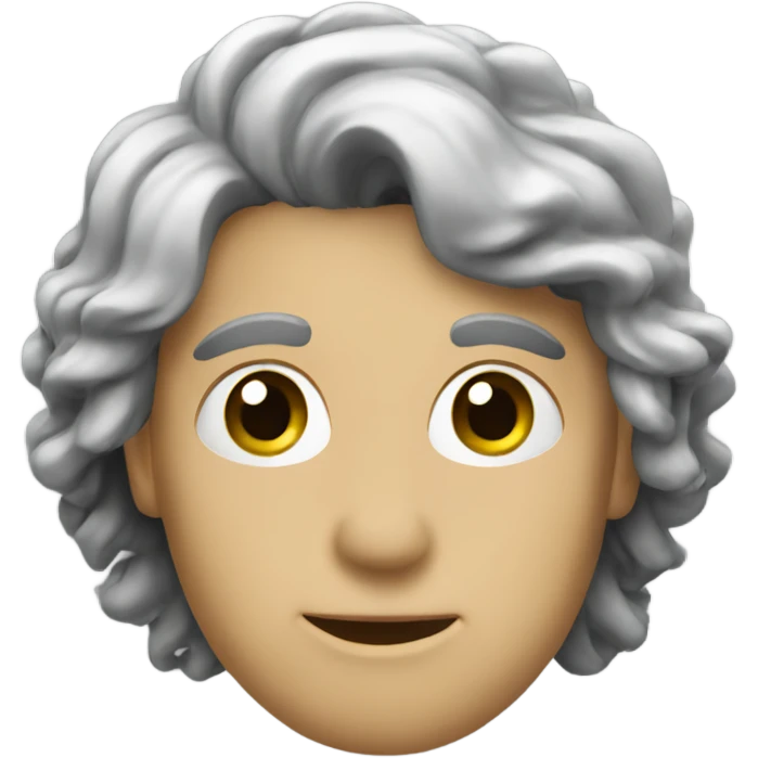 Pen grey emoji