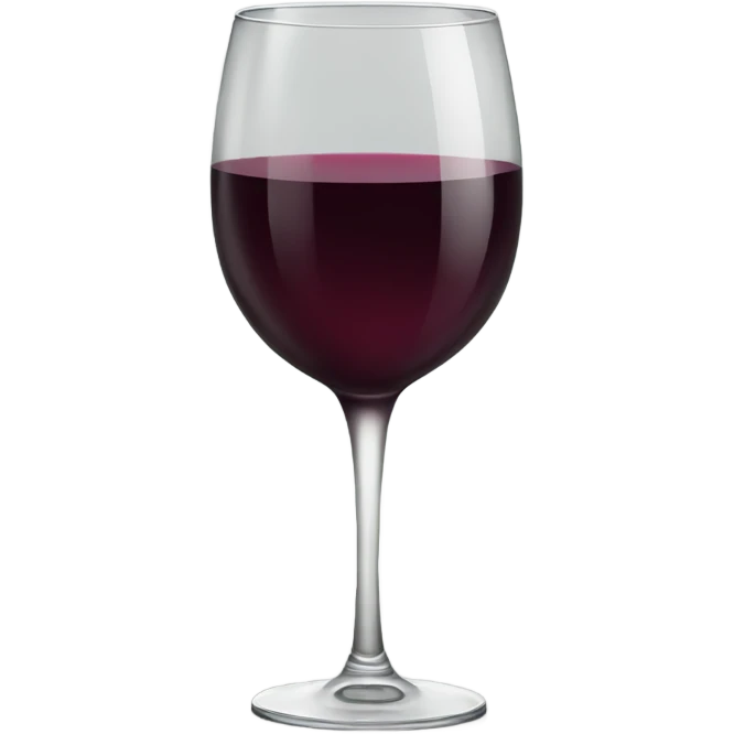 Wine glass emoji