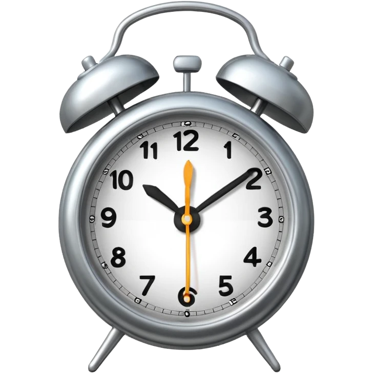 Alarm clock emoji