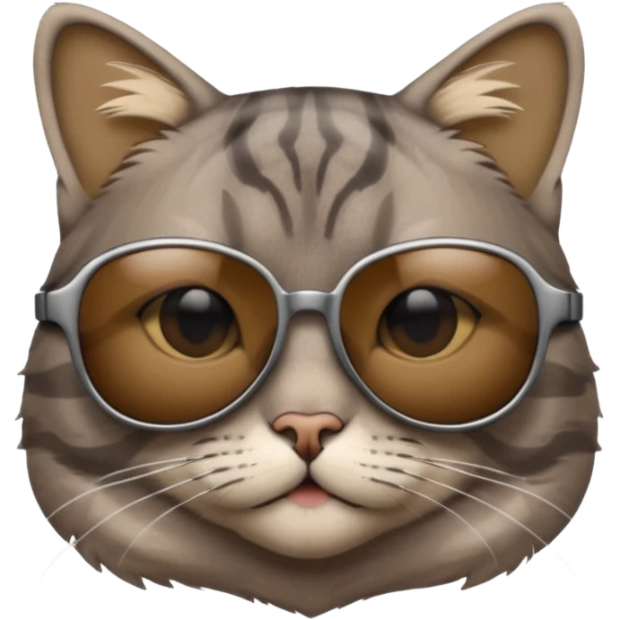 Cat wearing sunglasses emoji