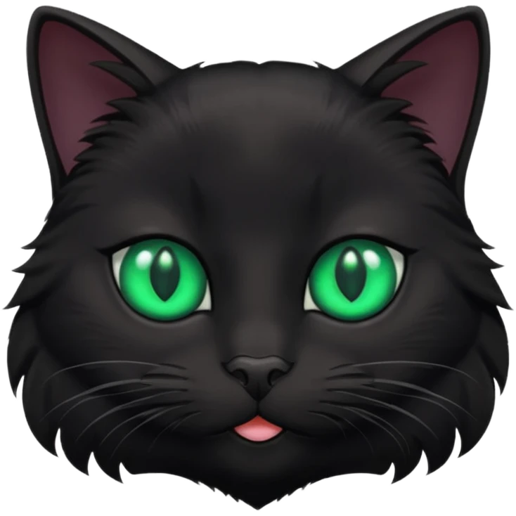 Чорний кіт emoji