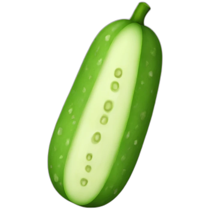fruit cucumber emoji
