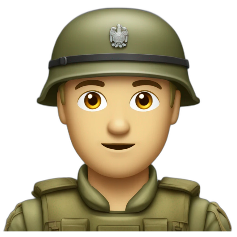 Soldat allemand blanc eeconde guerre mondiale emoji