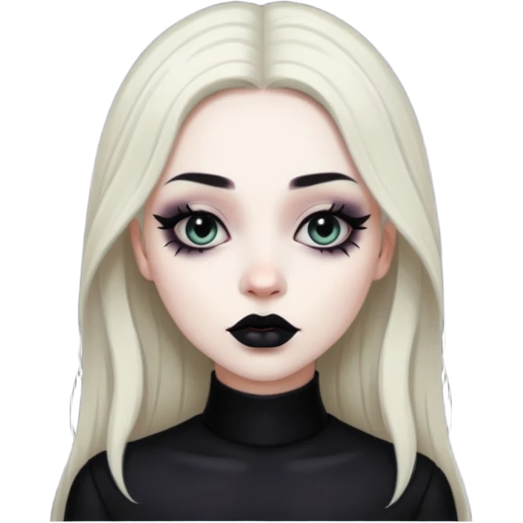 Goth emoji