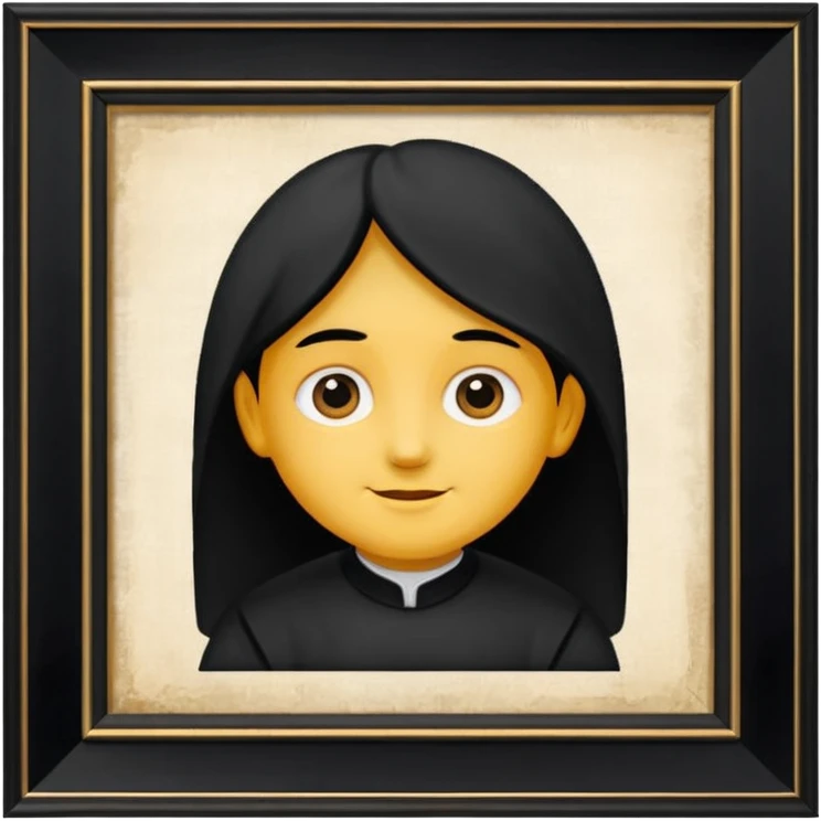 Old painting in the auction emoji