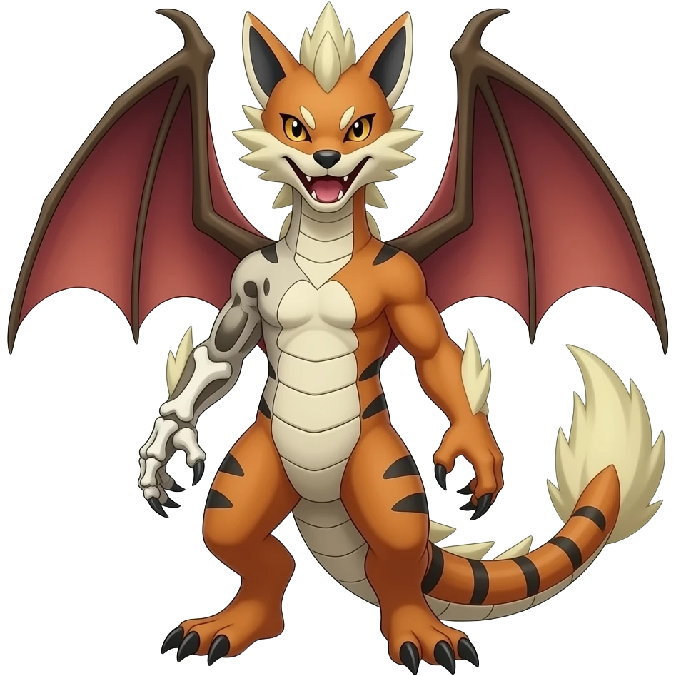 Gabite-Marowak-ExVeemon-Fakémon-hybrid emoji