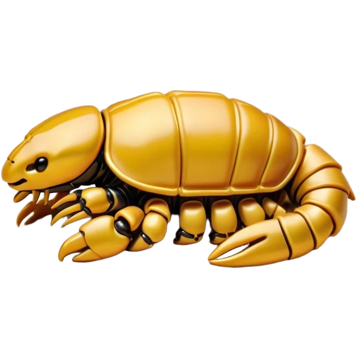 Meme-Worthy Cute Sleeping Emperor Scorpion Portrait Emoji, Head resting peacefully with a contented smile, showcasing a robust build and a luxuriously soft, textured exoskeleton, eyes gently closed in a serene, restful repose, Simplified yet hilariously adorable features, highly detailed, glowing with a soft, drowsy light, high shine, relaxed and utterly lovable, stylized with an air of playful laziness, soft glowing outline, capturing the essence of a sleeping scorpion that feels destined to become the next viral sensation of adorable rest! emoji