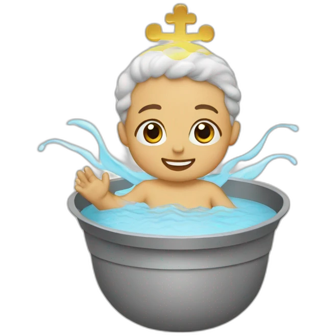 Baptism emoji