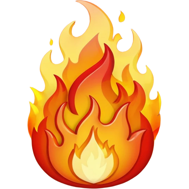 Big fire emoji