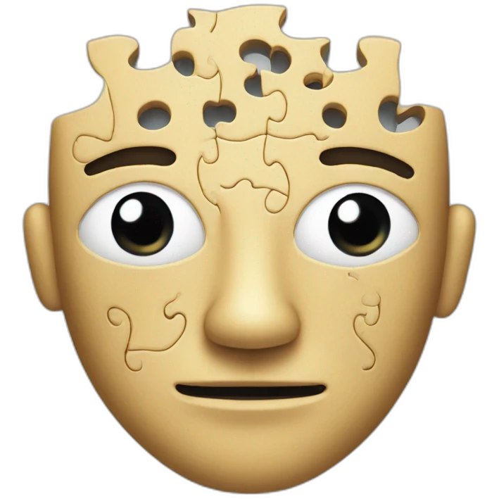 Jigsaw head emoji