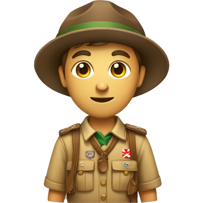 polish scout with a chestnut emoji