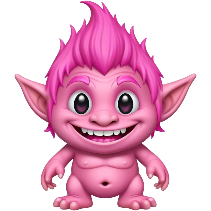 Troll doll emoji