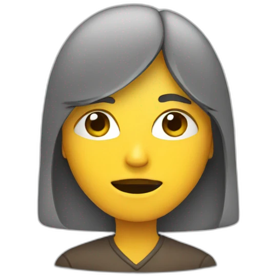 person hwatching a video emoji