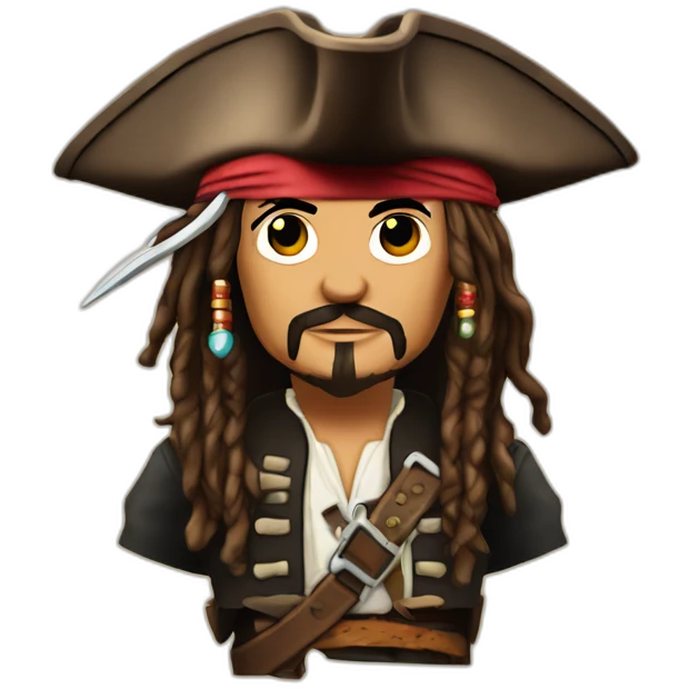 Captain Jack Sparrow emoji