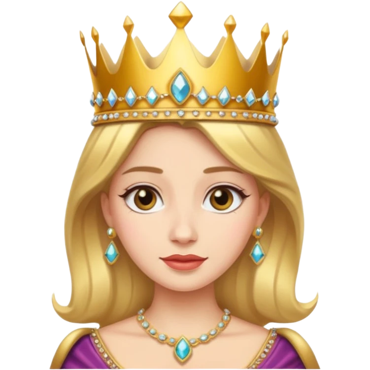 queen princess emoji