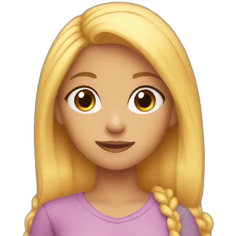 Teen girl emoji