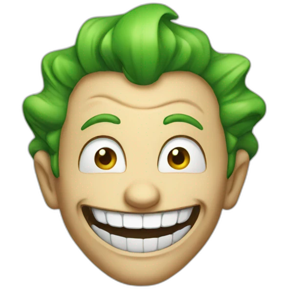 Joker smile emoji