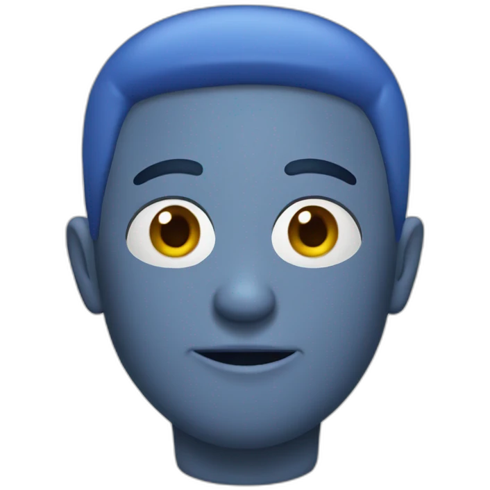 blue meat emoji