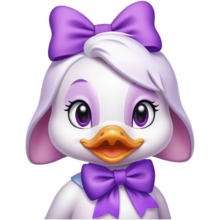 Daisy Duck from Disney emoji