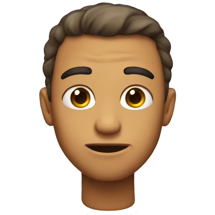 Emoji side eyeing awkwardly emoji