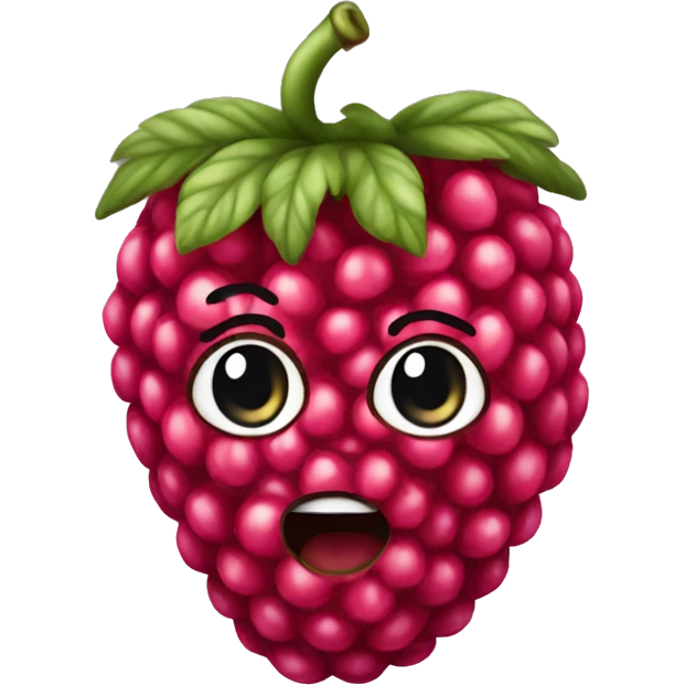 Rasberry emoji