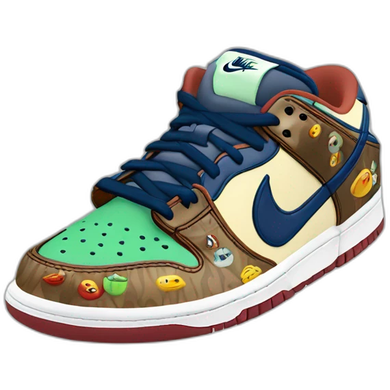 Dunk sb low what the paul emoji