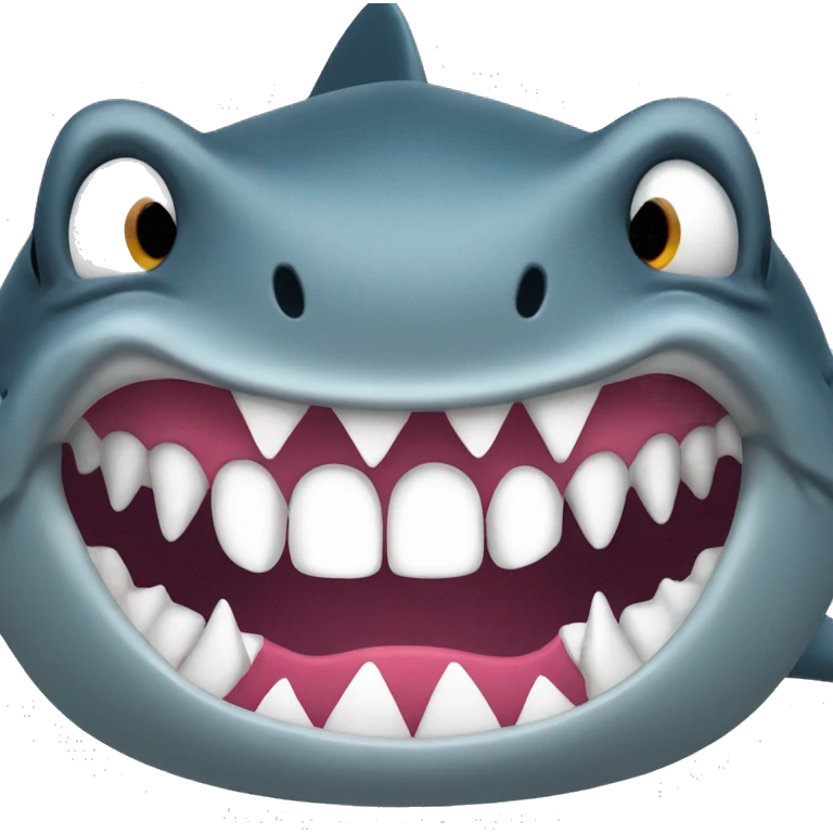 shark with grillz emoji