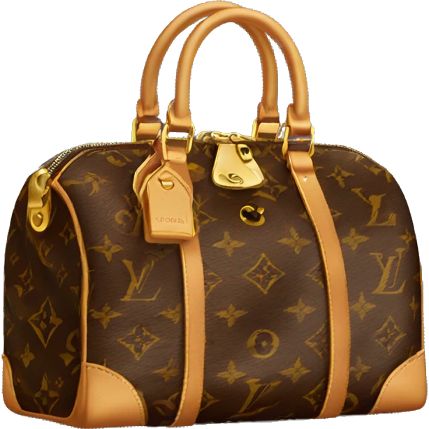 Louis Vuitton bag emoji