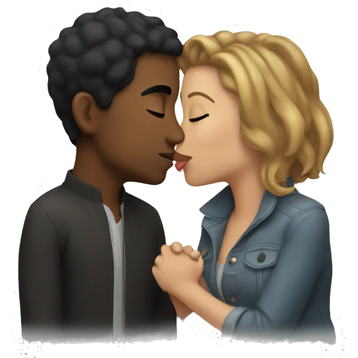 Kiss kiss emoji