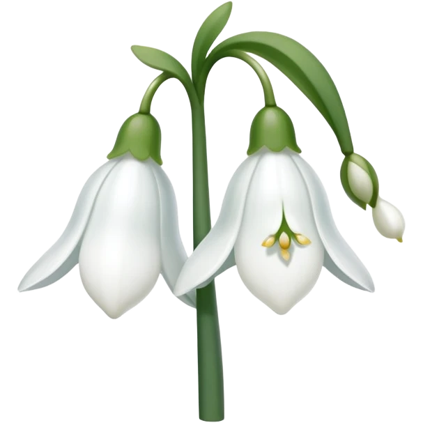 Snowdrop  emoji