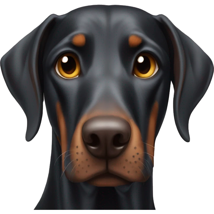 Doberman emoji