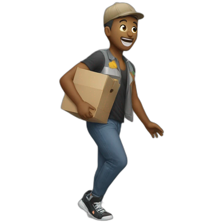 Garbage dancer emoji
