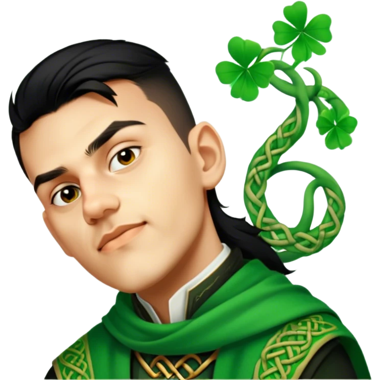 Mirthful Celt emoji