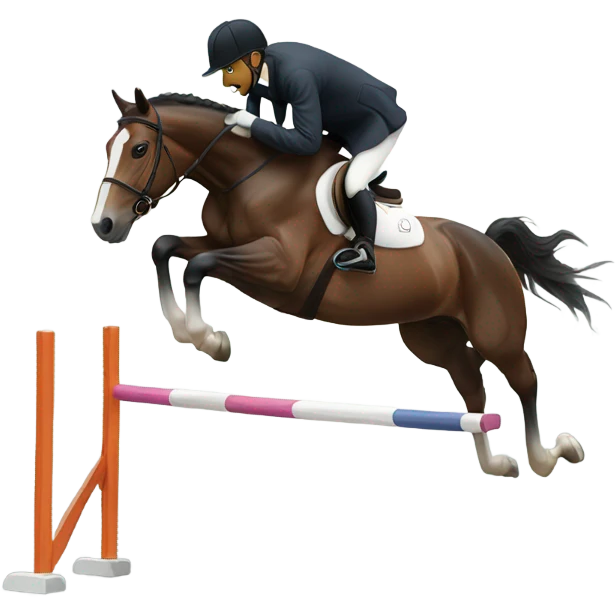 Horse jumping  emoji
