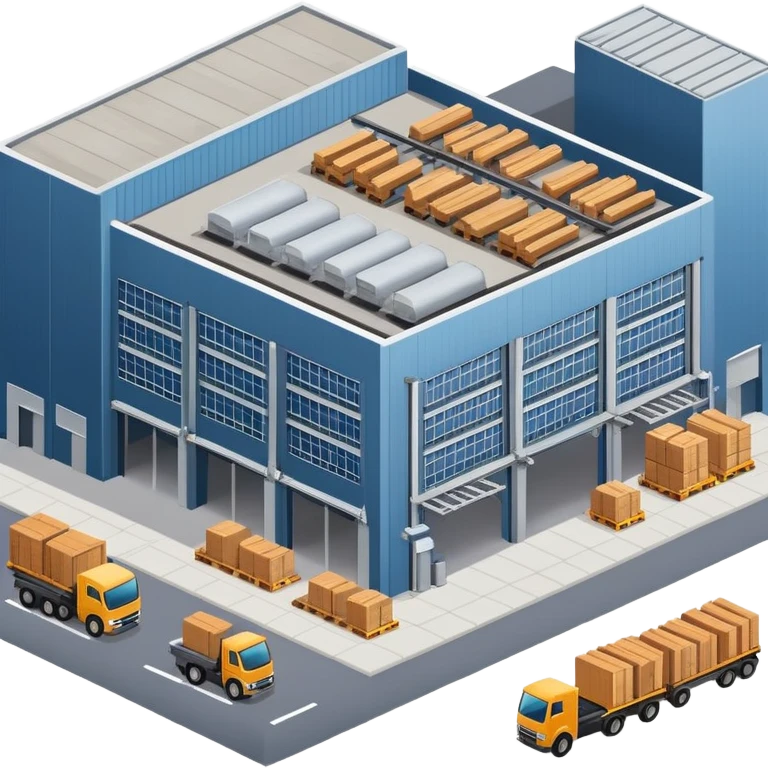 Coating and flooring distribution center emoji