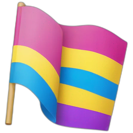 pansexual lgbt flag emoji