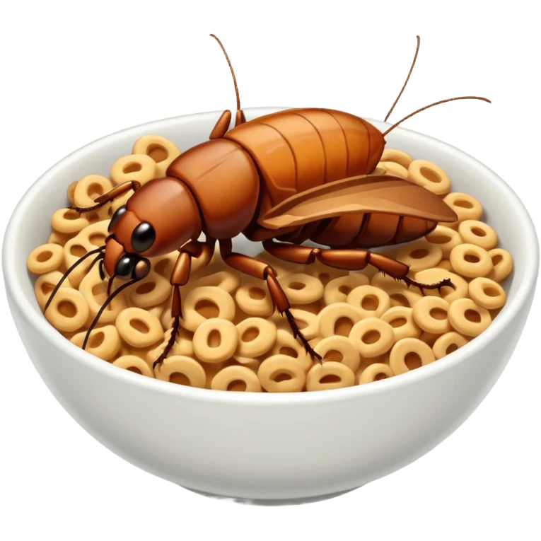 Roaches in the cereal  emoji