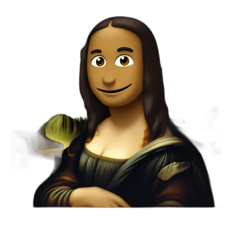 Mona lisa emoji