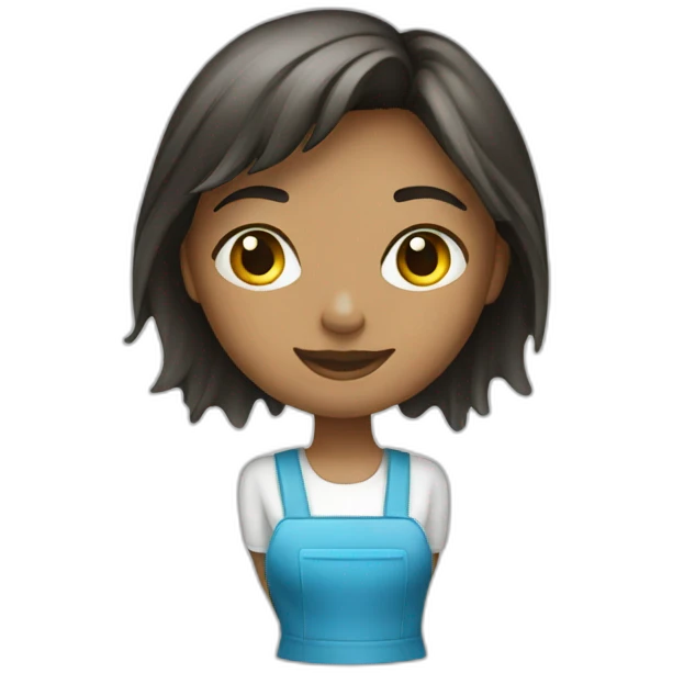 cleaner girl emoji