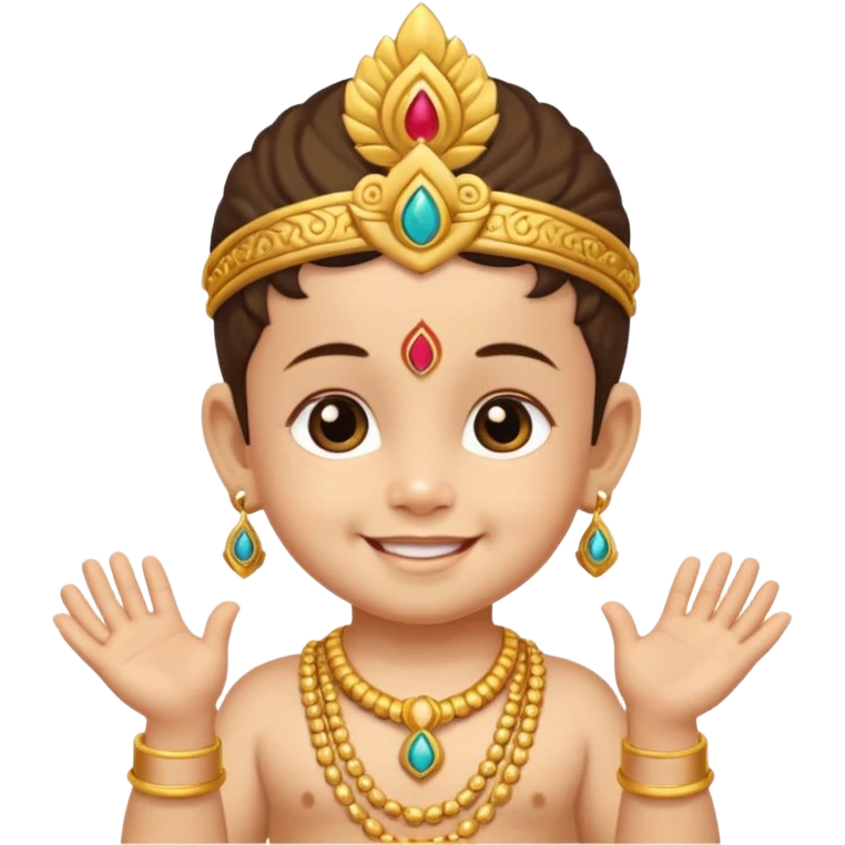 Cute baby murugan emoji