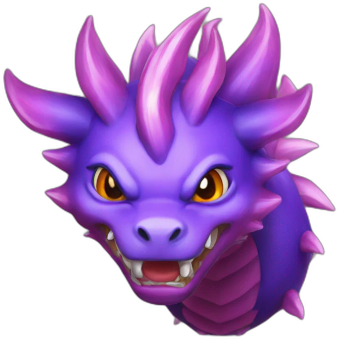 Dracaufeu shiny emoji