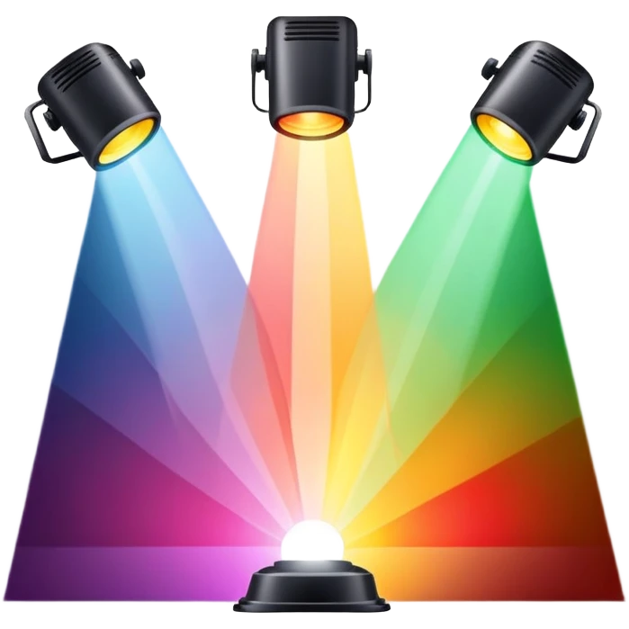 Stage lights emoji